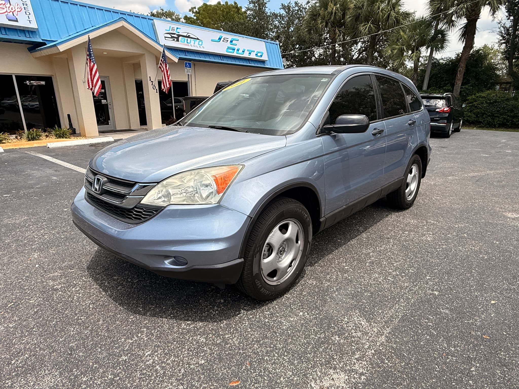 Blue 2011 Honda CR-V LX for sale in Naples, FL (1/16)