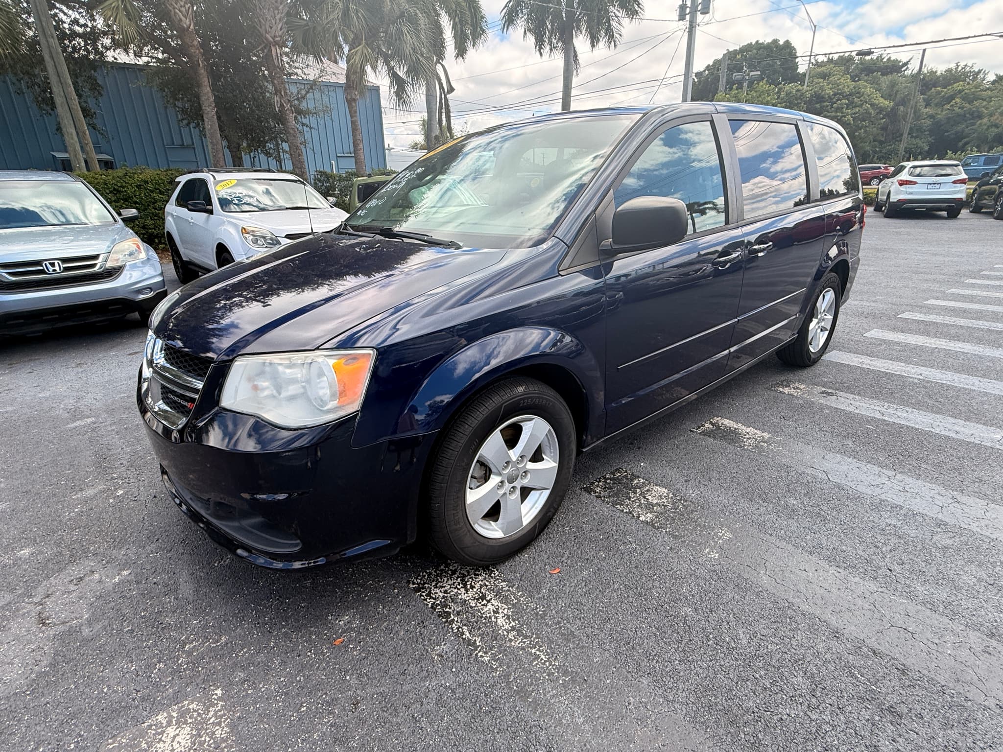 Blue 2013 Dodge Grand Caravan SE for sale in Naples, FL (1/17)