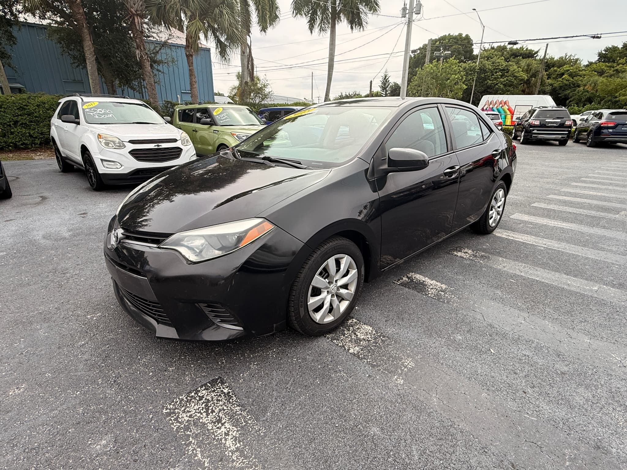 Black 2015 Toyota Corolla L/LE for sale in Naples, FL (1/16)