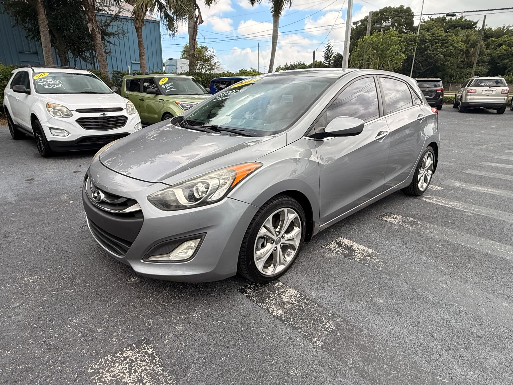 Gray 2013 Hyundai Elantra Base/Style/Tech/Touch & Go for sale in Naples, FL (1/15)