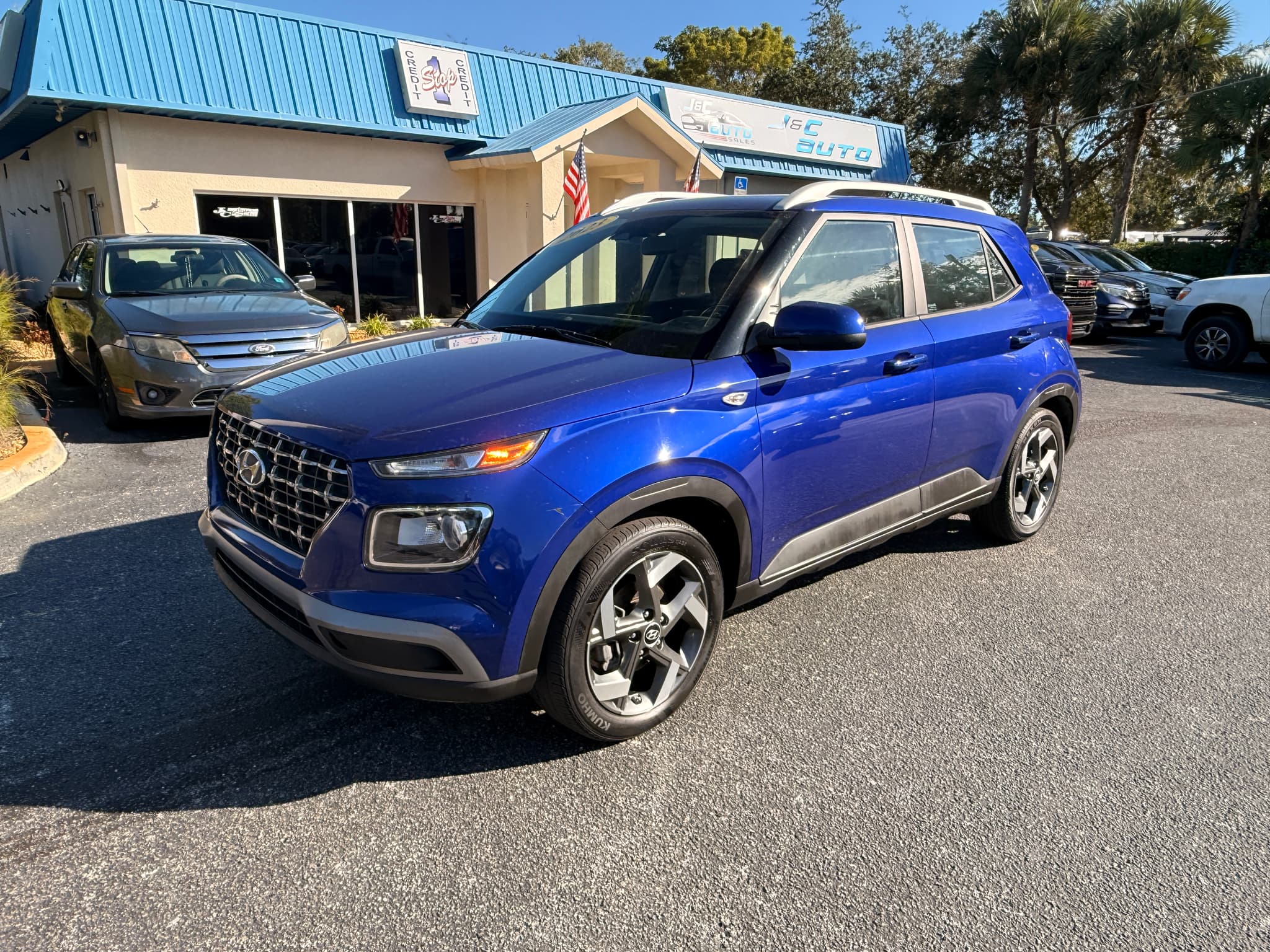 Blue 2023 Hyundai Venue SEL, Limited for sale in Naples, FL (1/18)
