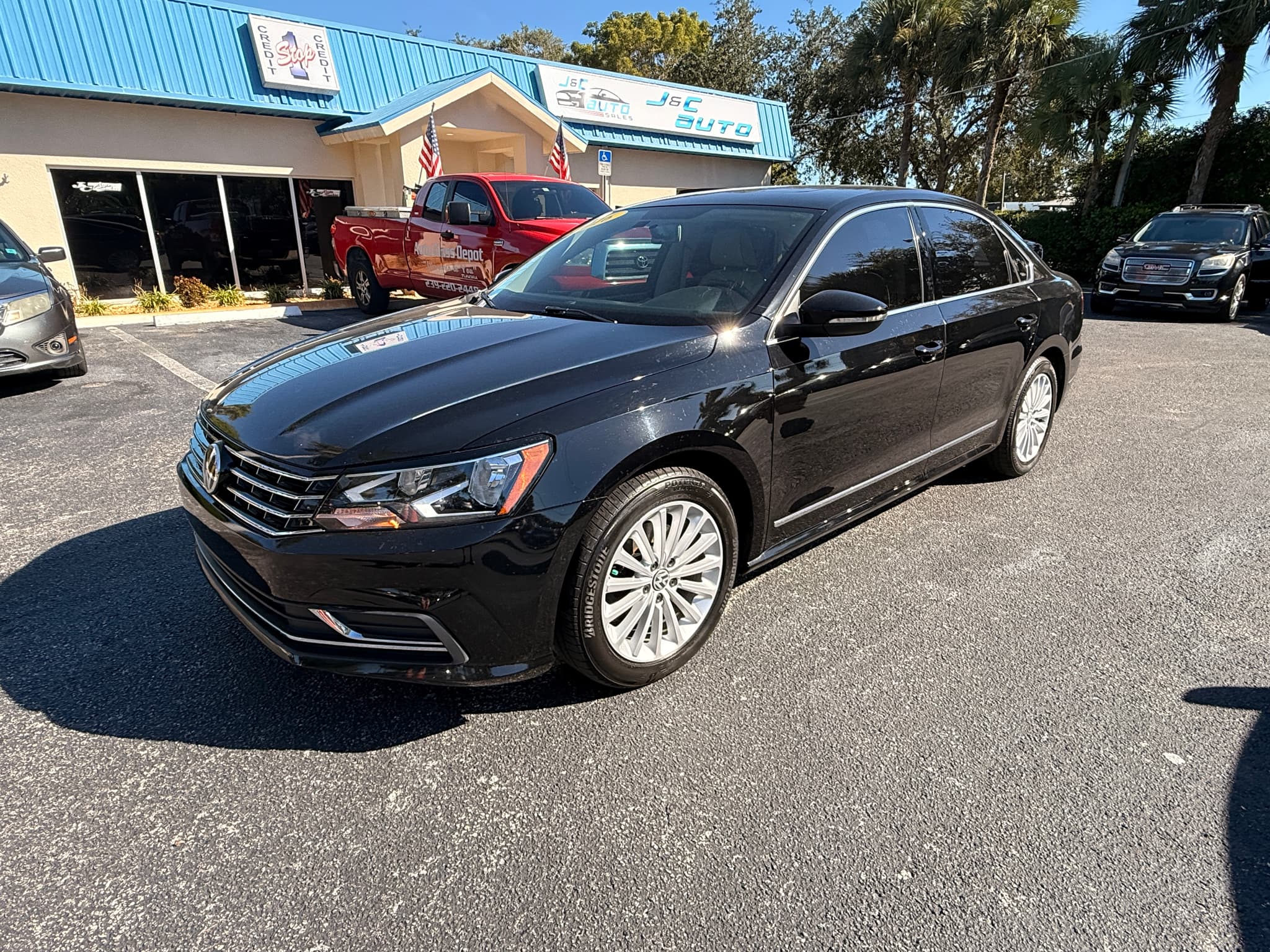 Black 2016 Volkswagen Passat 1.8T SE, SE w/ Technology, TDI SE for sale in Naples, FL (1/18)