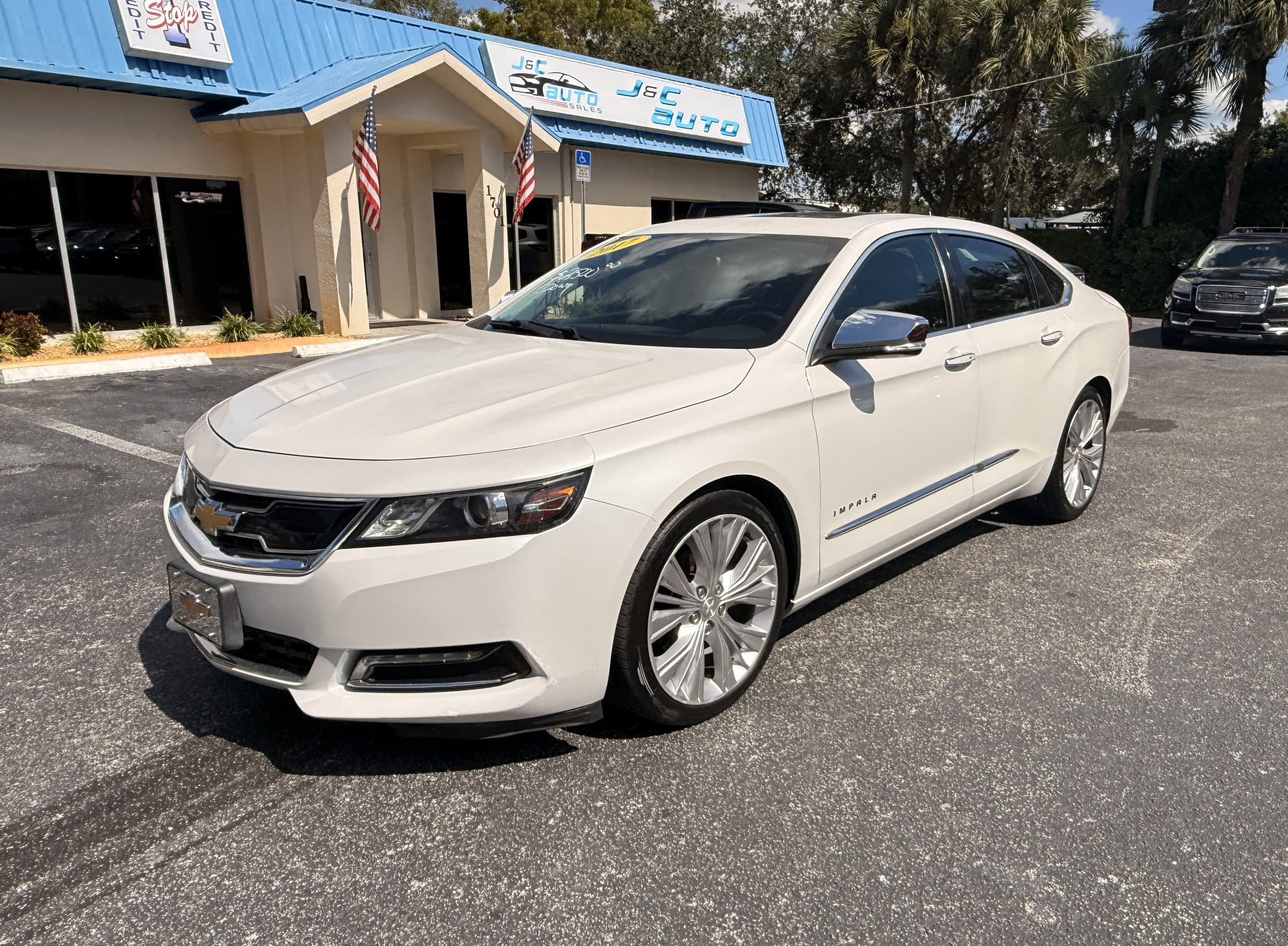 White 2017 Chevrolet Impala LTZ (2LZ) for sale in Naples, FL (1/19)