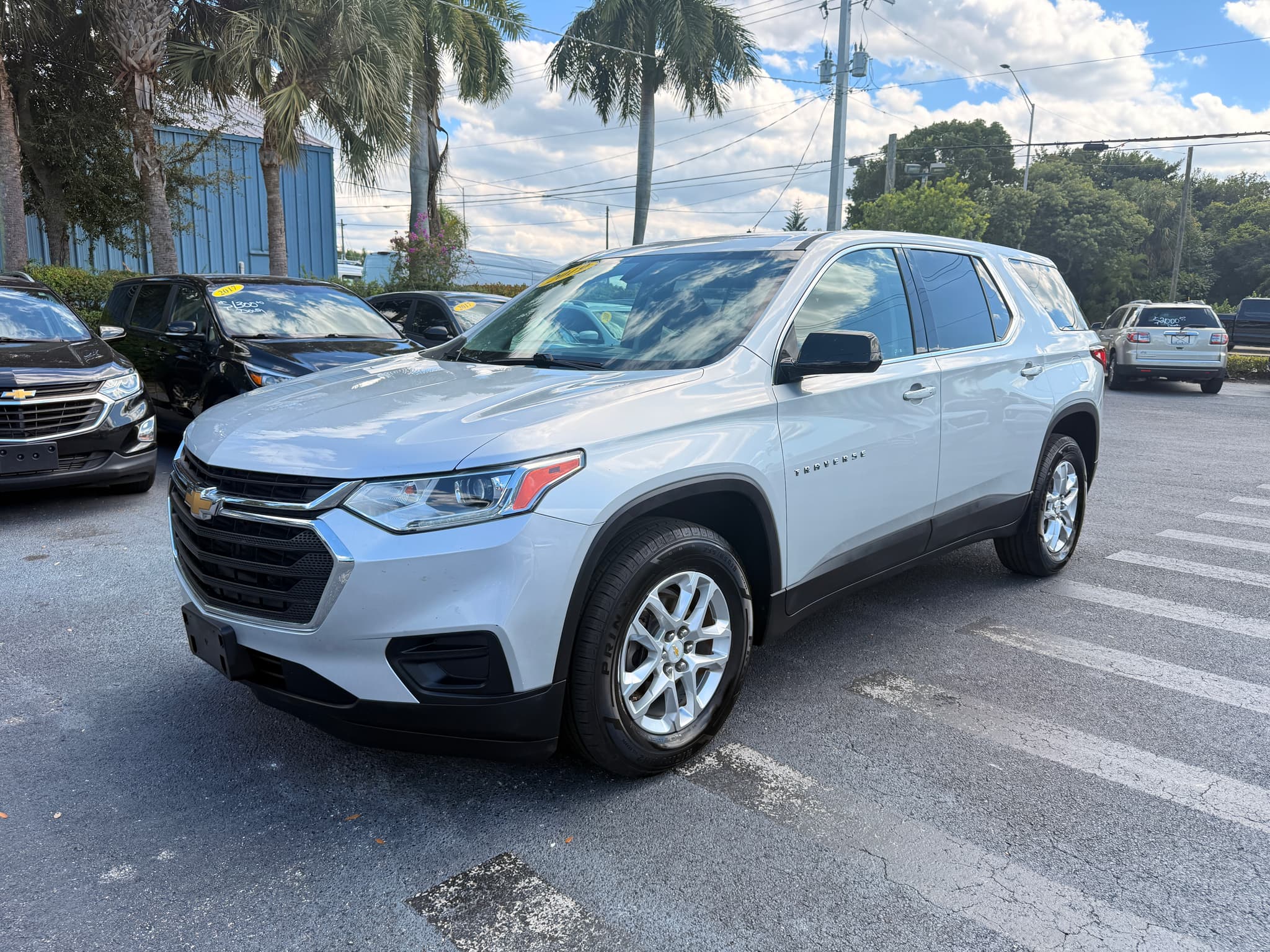 Aluminum 2019 Chevrolet Traverse LS for sale in Naples, FL (1/17)